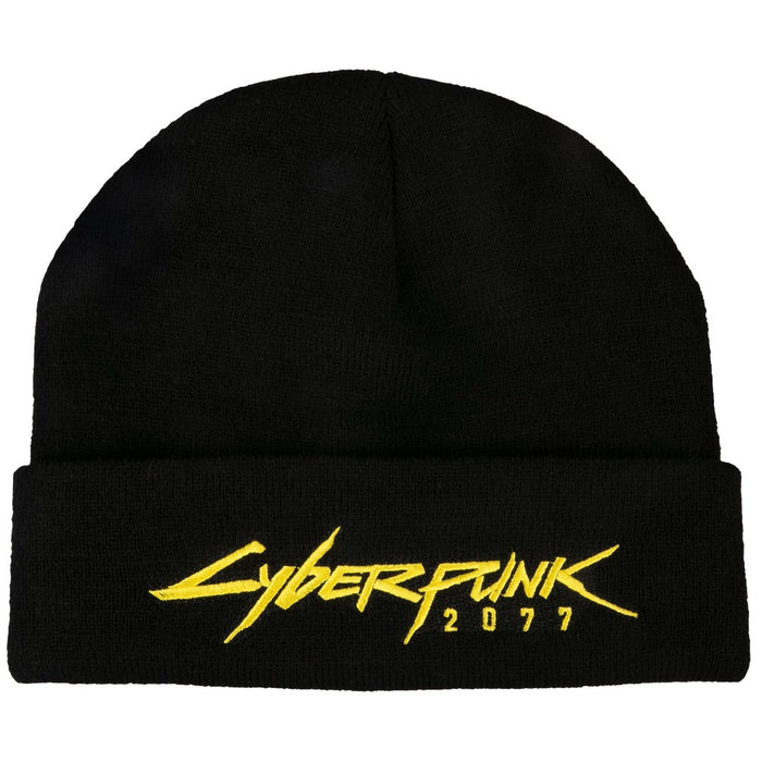 Caciula Tricotata Beanie Cyberpunk 2077 Cyberpunk Logo - Red Goblin