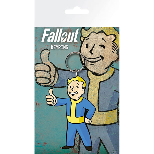 Breloc cauciuc Fallout 4: Vaultboy Thumbs Up - Red Goblin