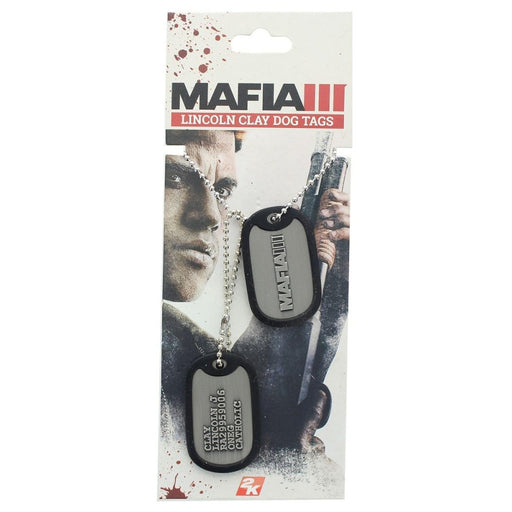 Colier: Mafia III Dog Tags Lincoln Clay - Red Goblin